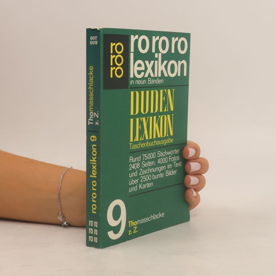 Autorenkollektiv Duden Lexikon 9 z.Z. Thomasschlacke