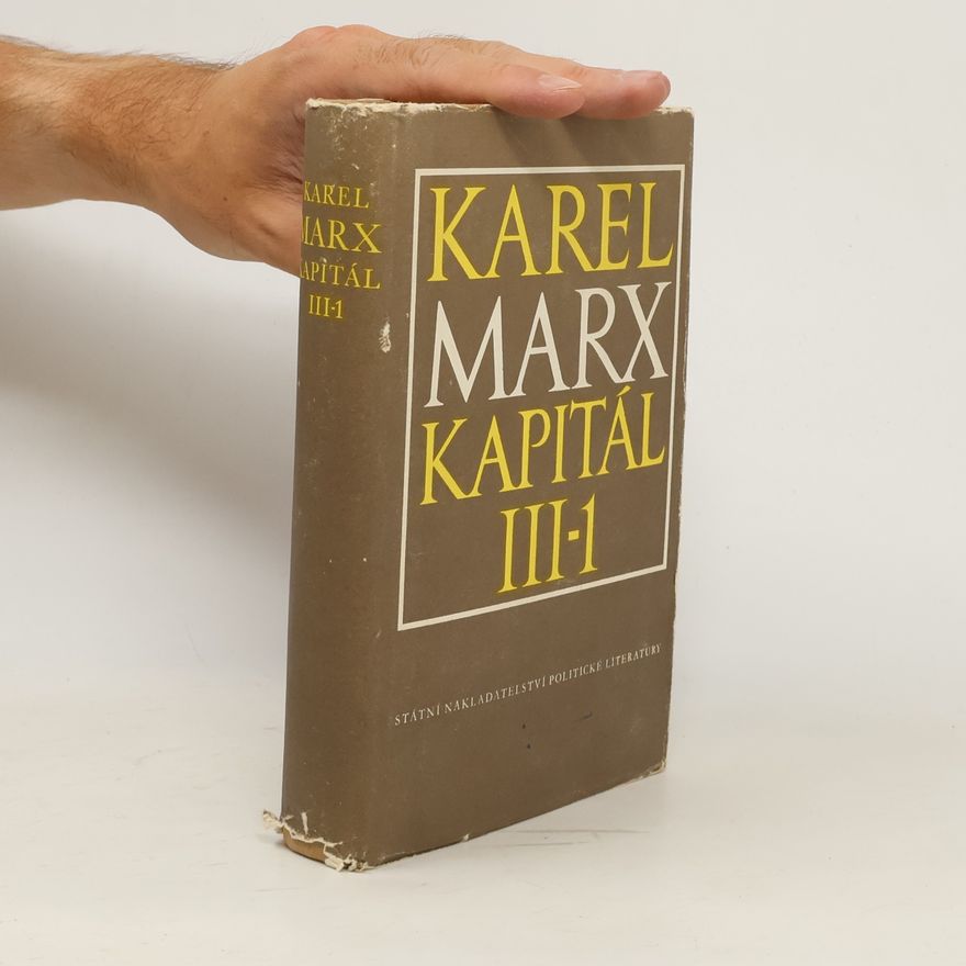 Karl Marx Kapitál III-1