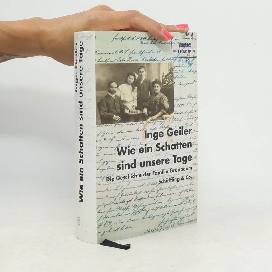 Inge Geiler Wie ein Schatten sind unsere Tage