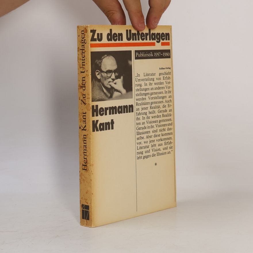 Kant Hermann Zu den Unterlagen