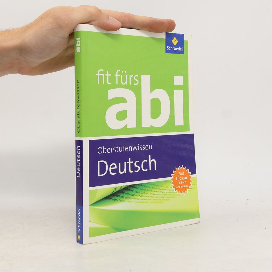 Friedel Schardt Deutsch Oberstufenwissen