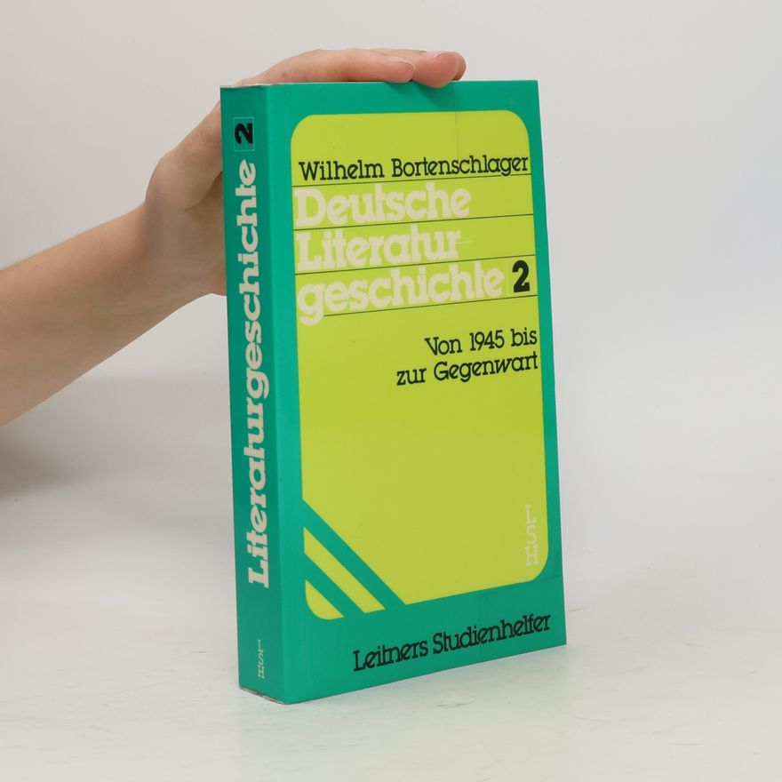 Wilhelm Bortenschlager Deutsche Literaturgeschichte 2
