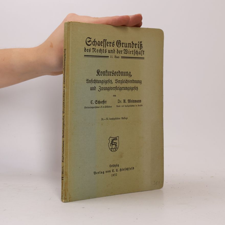 Carl Schaefer Strasrecht 8
