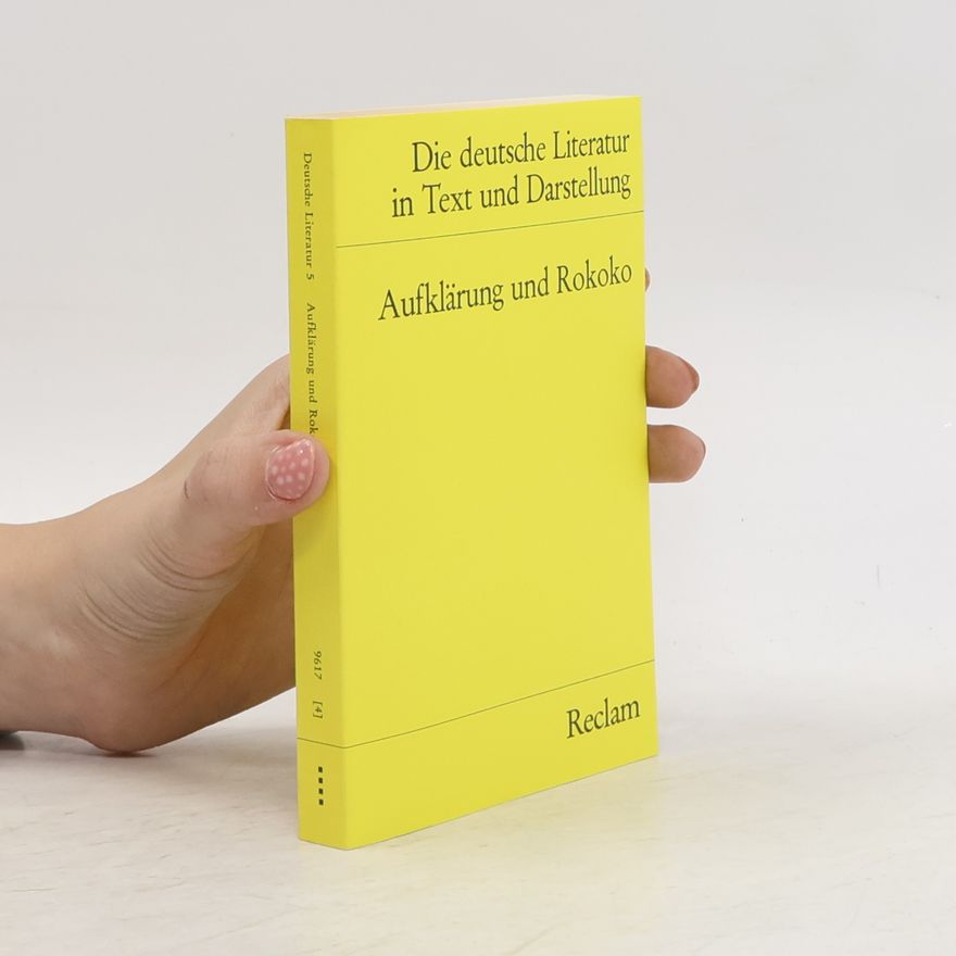 Autorenkollektiv Aufklarung Und Rokoko