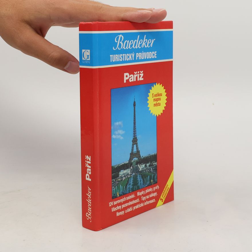 Florian Baedeker Paříž. Baedeker. Turistický průvodce