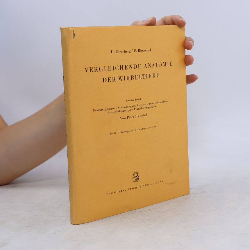 Hermann Giersberg Vergleichende Anatomie Der Wirbeltiere 2
