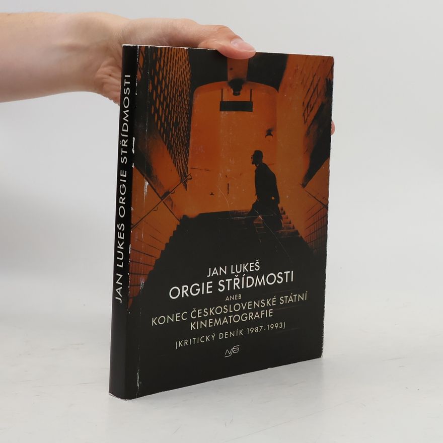 Jan Lukeš Orgie střídmosti aneb Konec československé státní kinematografie (kritický deník 1987-1993)