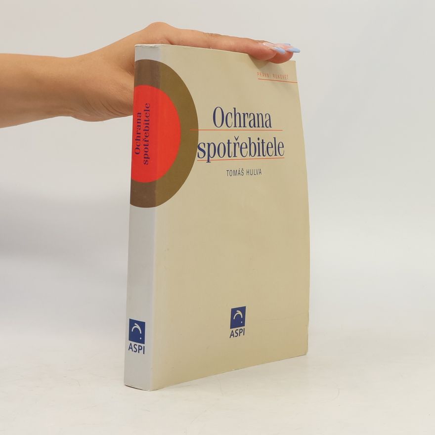 Tomáš Hulva Ochrana spotřebitele