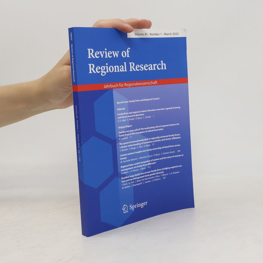 Autorenkollektiv Review of Regional Research 45