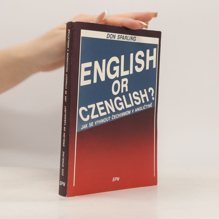 Don Sparling English or Czenglish?