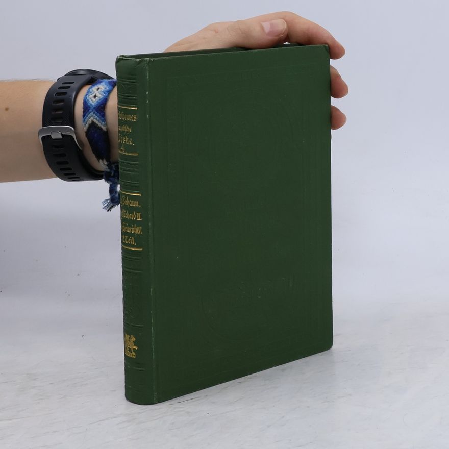August Wilhelm Schlegel Shakespeares dramatische Werke