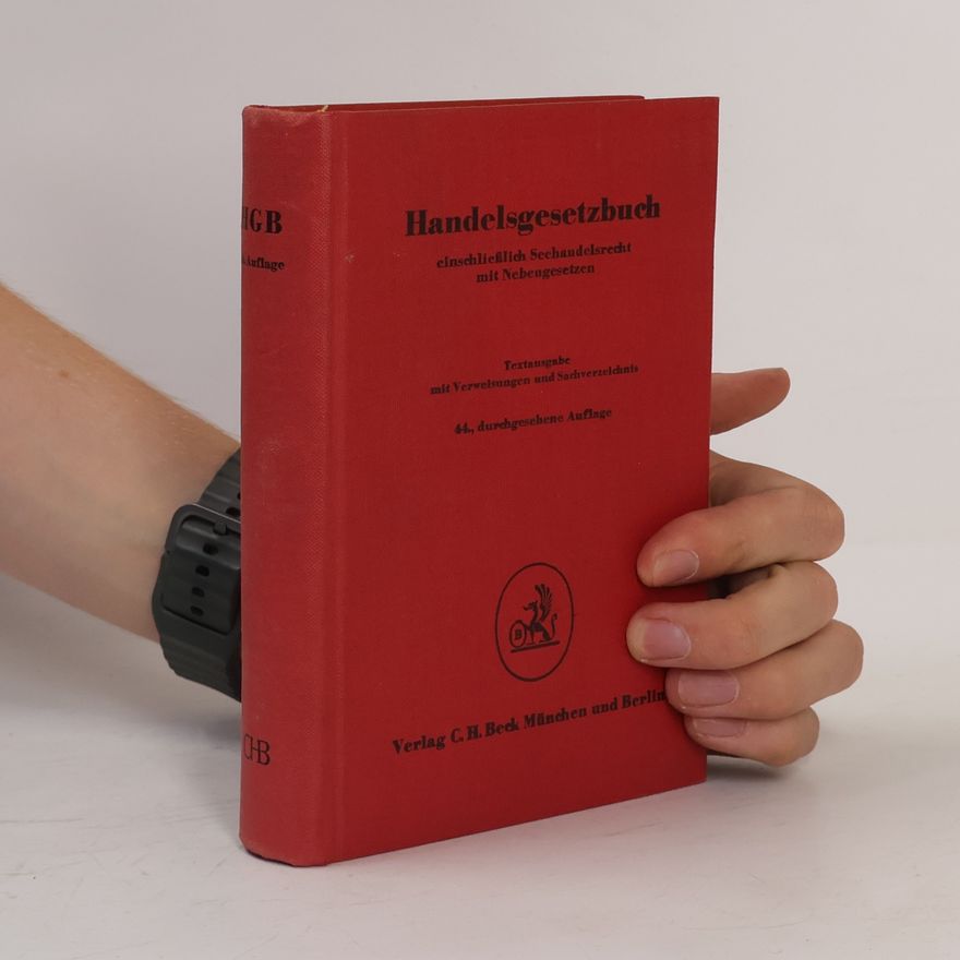 Various authors Handelsgesetzbuch