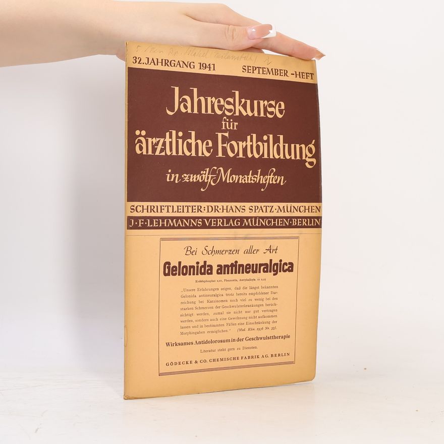Collectif d'auteurs Jahreskurse für ärztliche Fortbildung. September