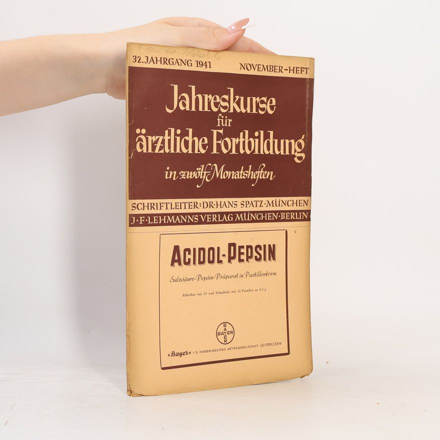 Various authors Jahreskurse für ärztliche Fortbildung