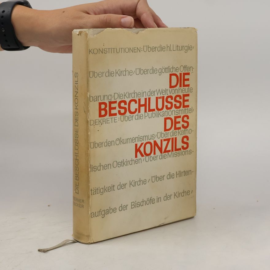 Werner Becker Die Beschlüsse des Konzils