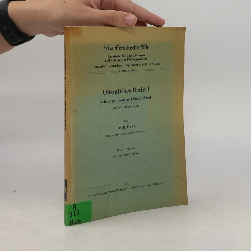 Autorenkollektiv Öffentliches Recht I.