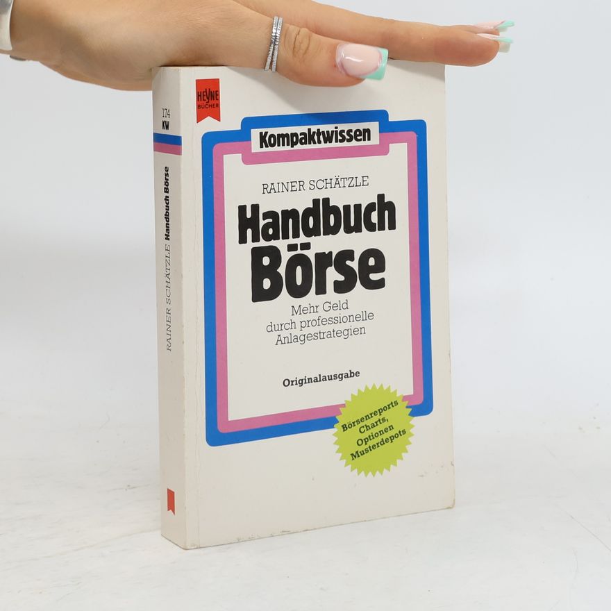 Rainer Schätzle Handbuch Börse