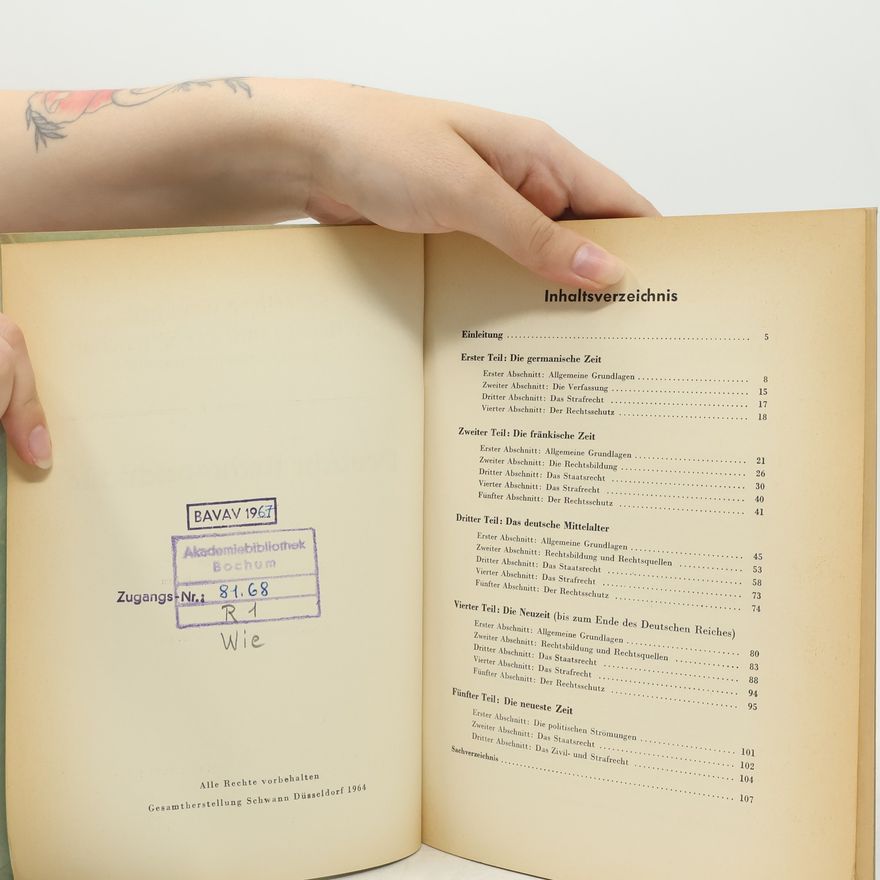Josef Wiefels Deutsche Rechtsgeschichte