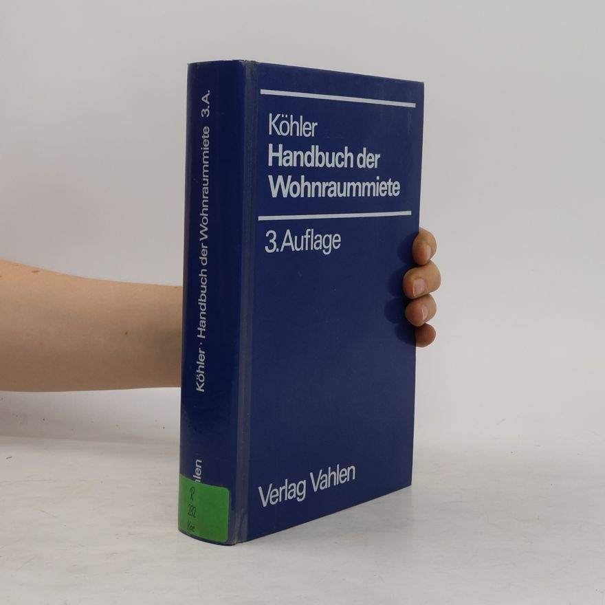 Wolfgang Kohler Handbuch der Wohnraummiete