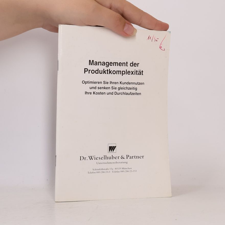Autorenkollektiv Management der Produktkomplexität