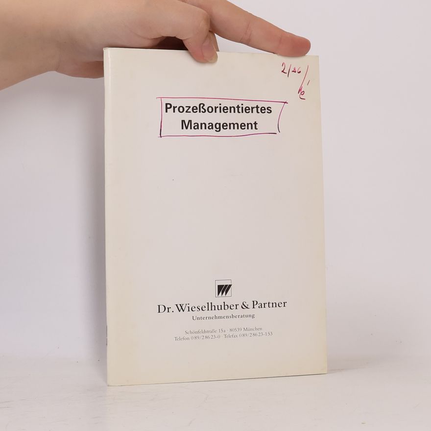 Autorenkollektiv Prozeßorientiertes Management