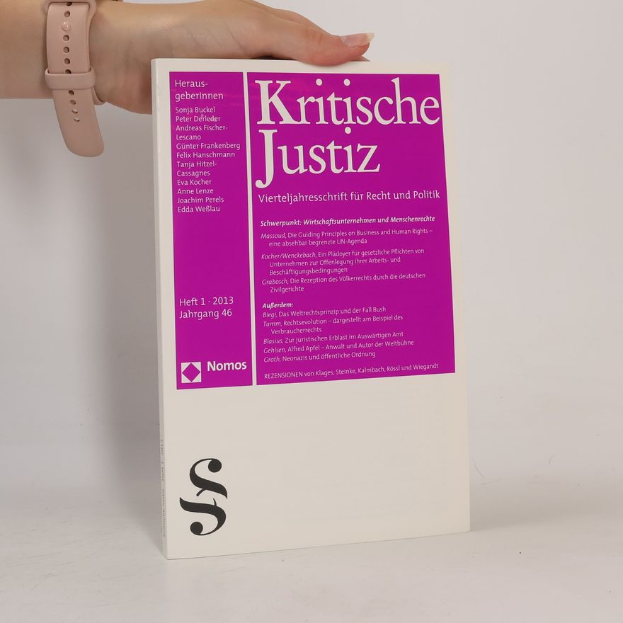 Autorenkollektiv Kritische Justiz 1/2013