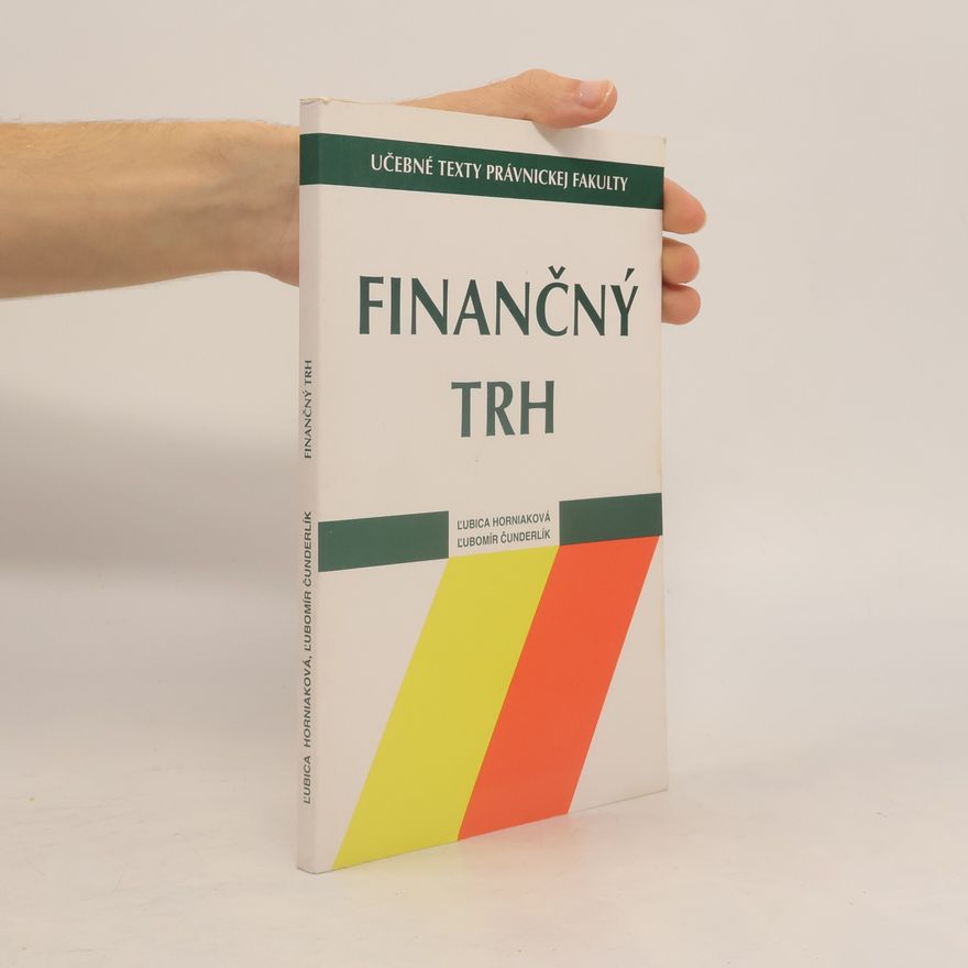 Ľubica Horniaková Finančný trh