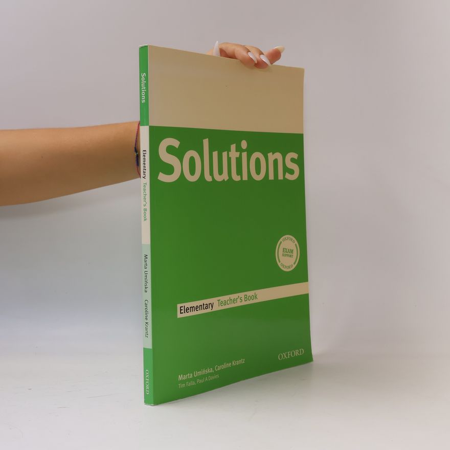 Autorenkollektiv Maturita Solutions Elementary Teacher´s Book