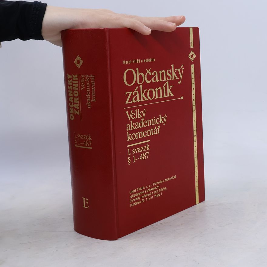 Karel Eliáš Občanský zákoník