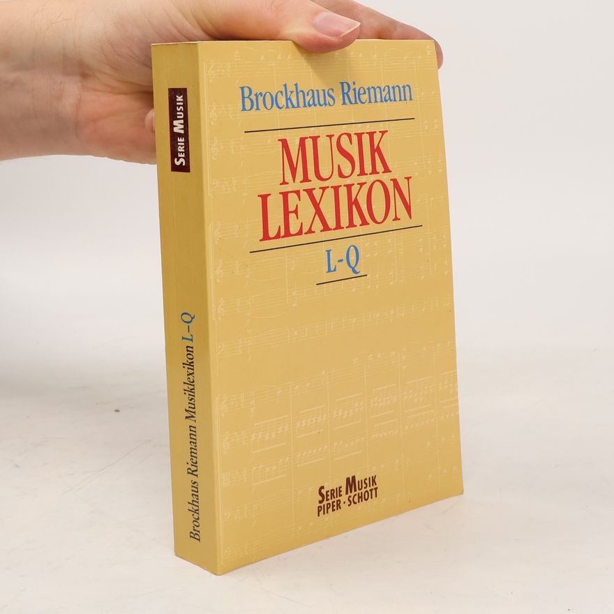 Carl Dahlhaus Brockhaus Riemann Musiklexikon L-Q