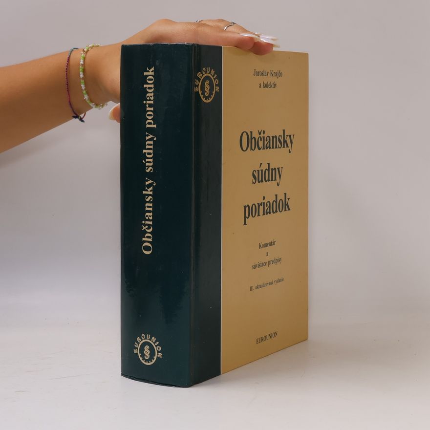 Jaroslav Krajčo Občiansky súdny poriadok: Komentár a súvisiace predpisy