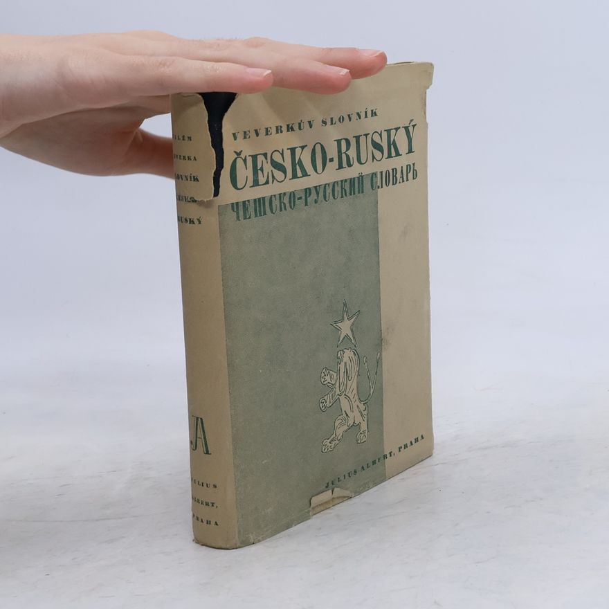 Veverka Vilém Veverkův slovník česko-ruský