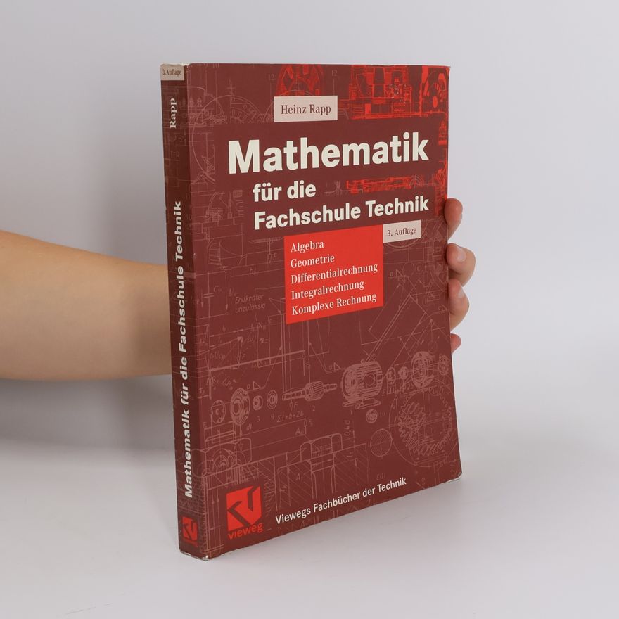 Heinz Rapp Mathematik für die Fachschule Technik