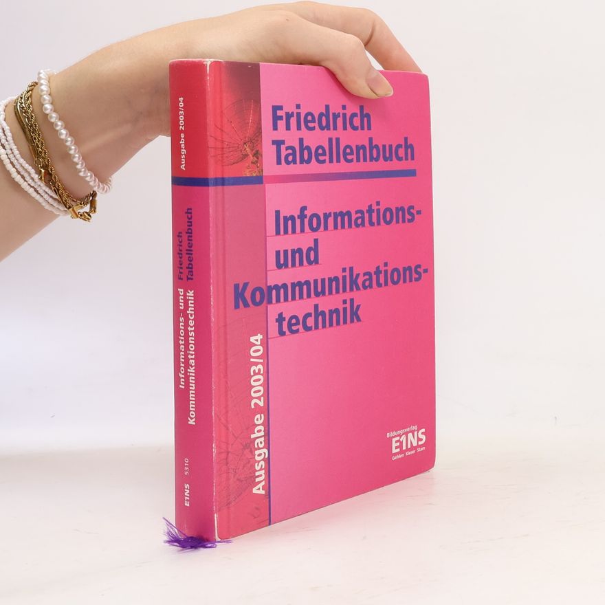 Antonius Lipsmeier Friedrich Tabellenbuch Informations- und Kommunikationstechnik