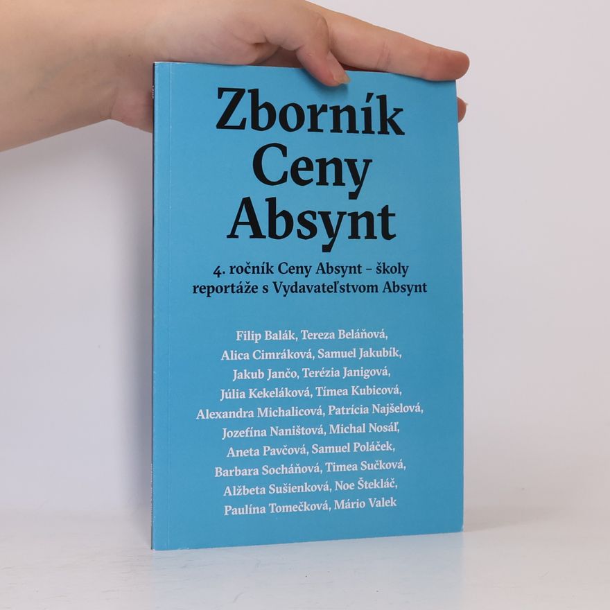 Paulína Tomečková Zborník Ceny Absynt