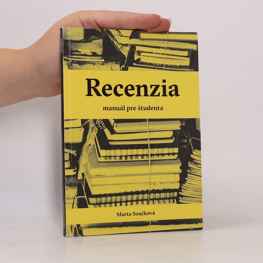 Marta Součková Recenzia. Manuál pre šudenta