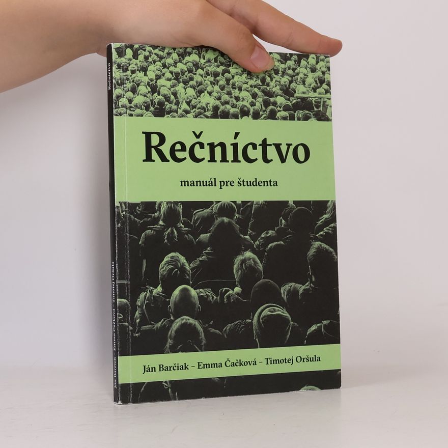 Timotej Oršula Rečníctvo