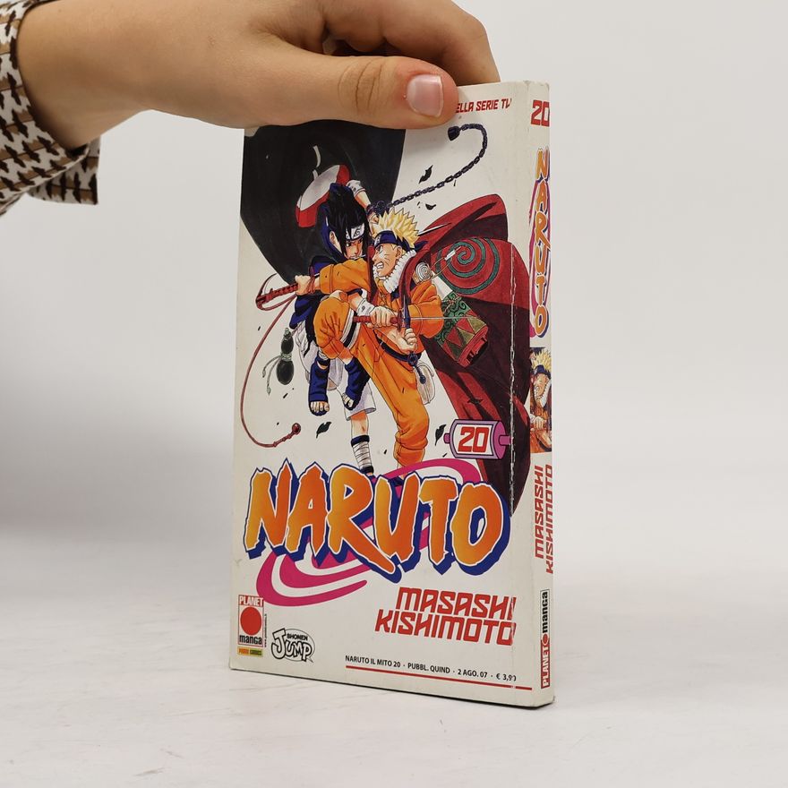 Masaši Kišimoto Naruto gold 20