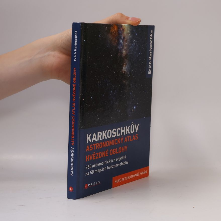 Erich Karkoschka Karkoschkův astronomický atlas hvězdné oblohy