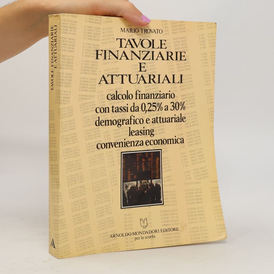 Mario Trovato Tavole finanziarie e attuariali