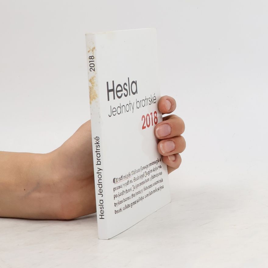Kolektív autorov Hesla Jednoty bratrské 2018