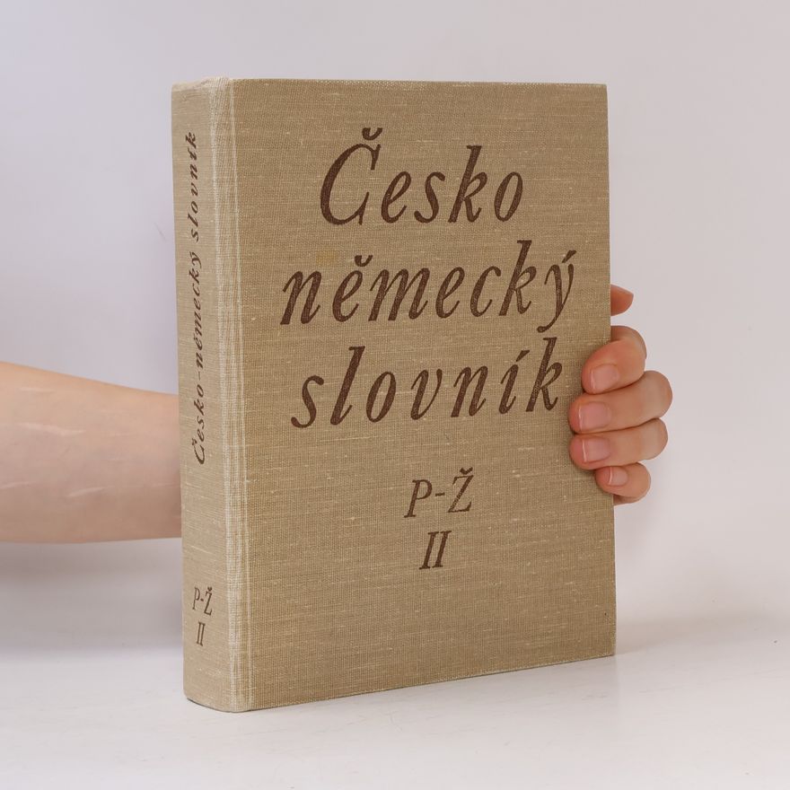 Hugo Siebenschein Česko-německý slovník, P-Ž