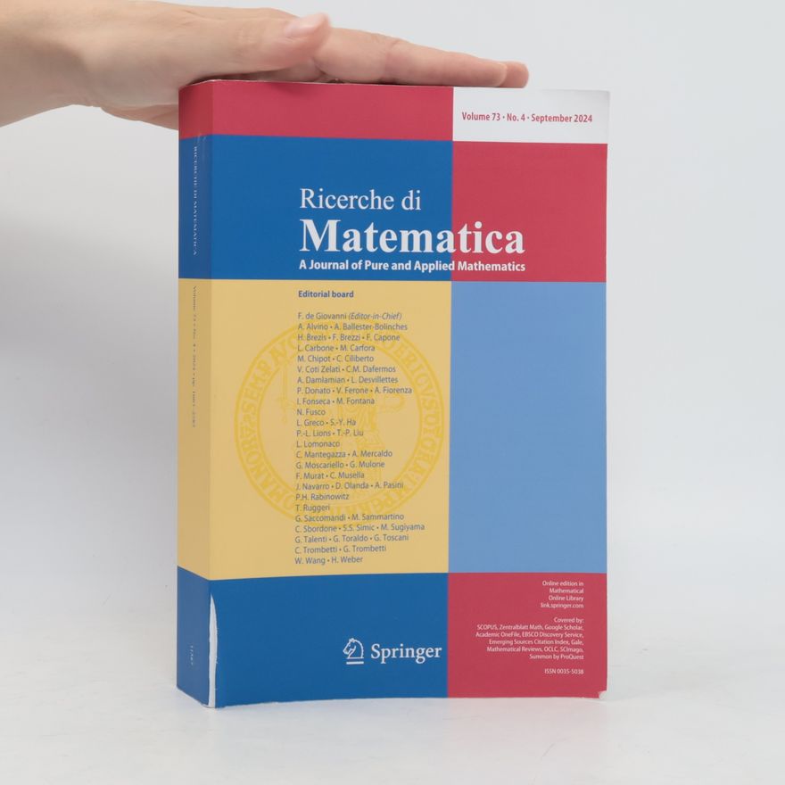 Autorenkollektiv Ricerche di Matematica 73
