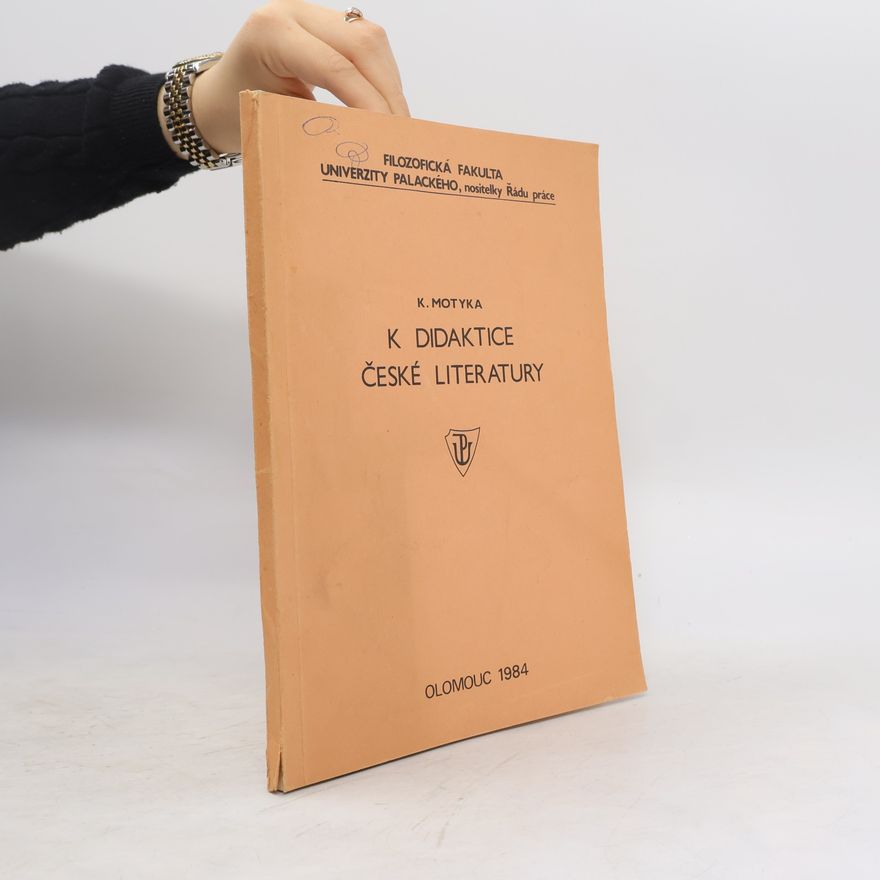 K. Motyka K didaktice české literatury