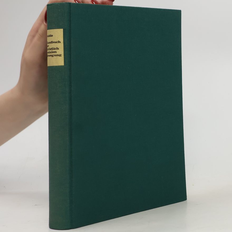 Heinz Budde Handbuch der christlich-sozialen Bewegung