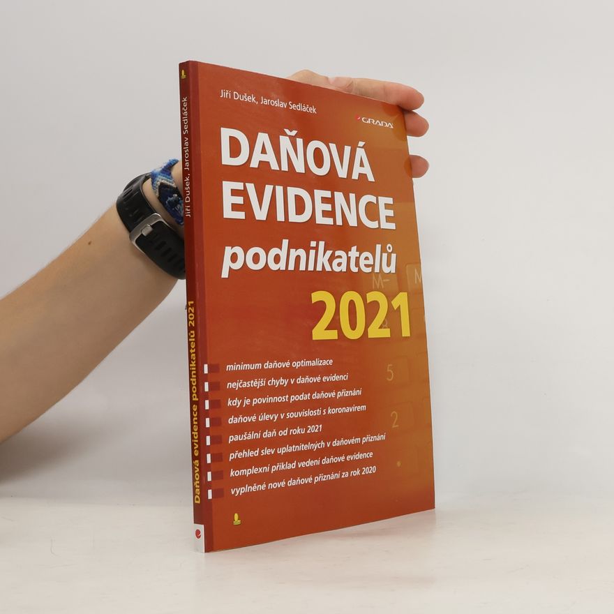 Jaroslav Sedláček Daňová evidence podnikatelů 2021
