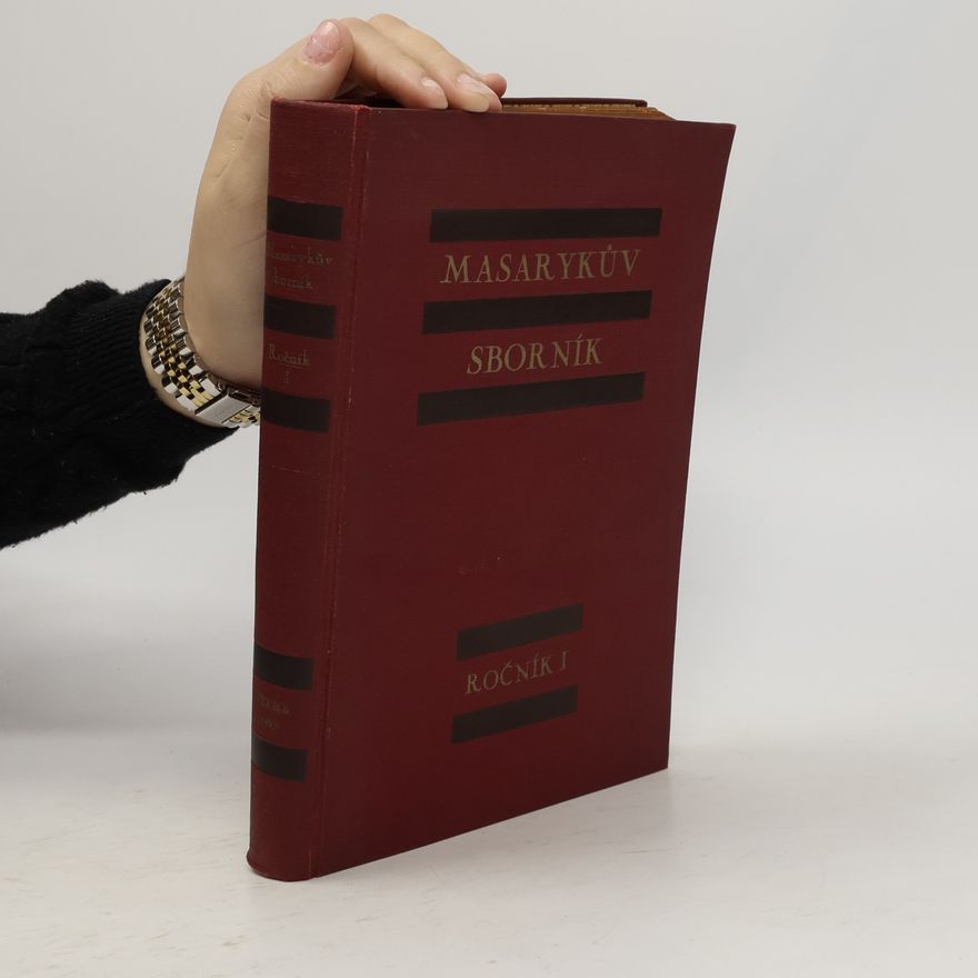 Vasil Kaprálek Škrach Masarykův sborník: Ročník 1, 1924 - 1925