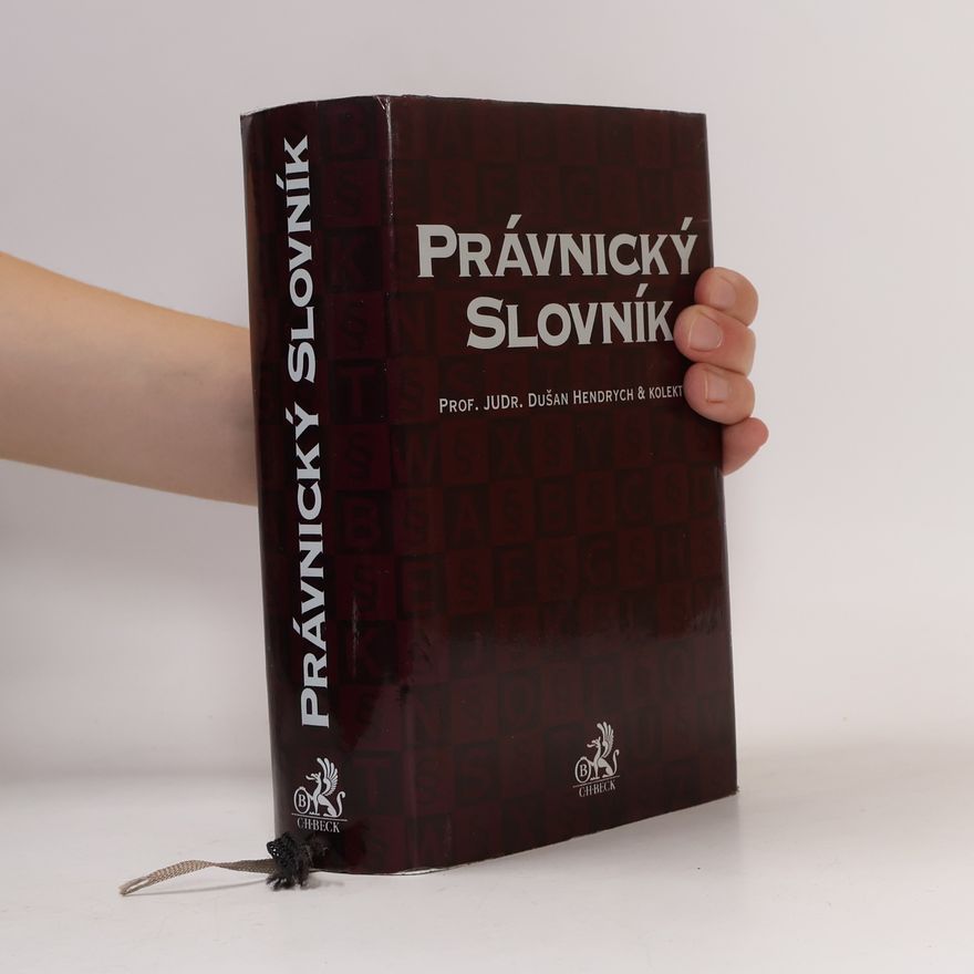 Dušan Hendrych Právnický slovník