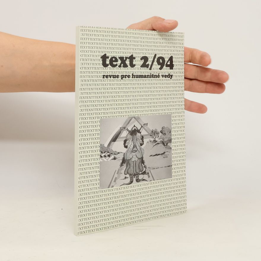 AA.VV. Revue pre humanitné vedy. Text 2/94