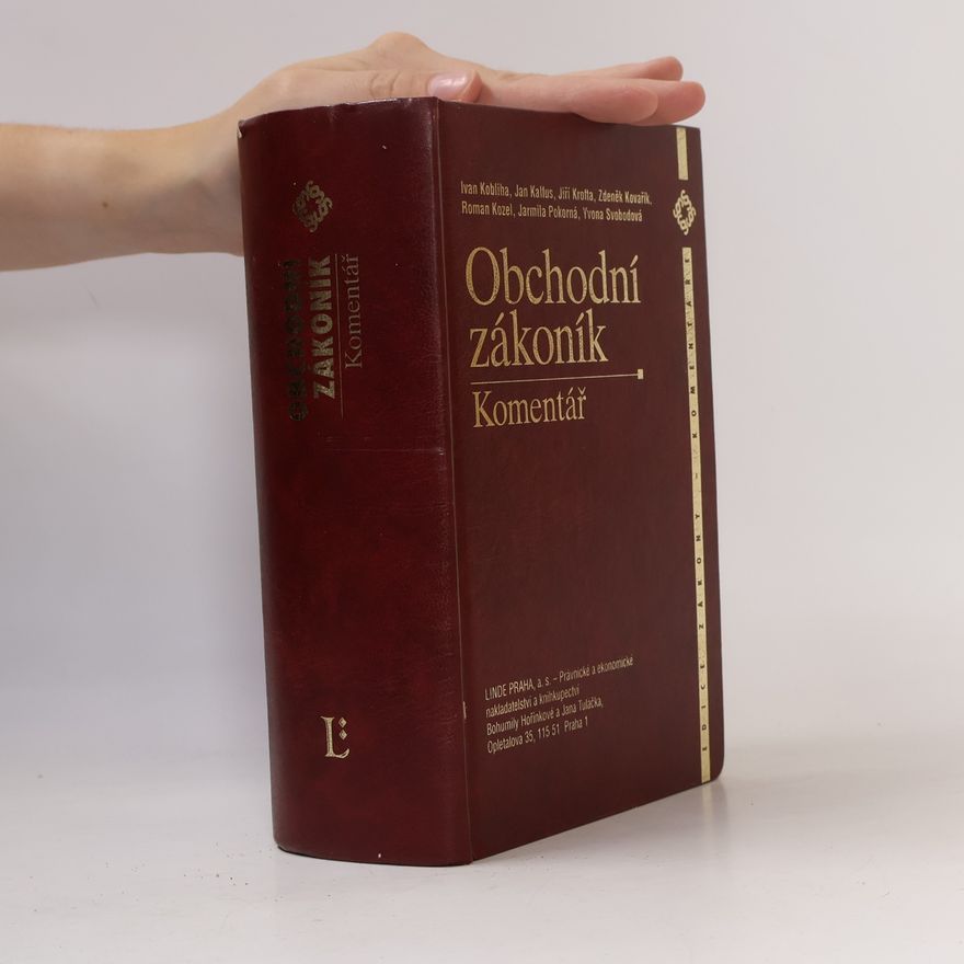 Kolektiv autorů Obchodní zákoník. Úplný text zákona
